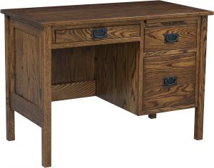 Post Mission Pedestal Desk