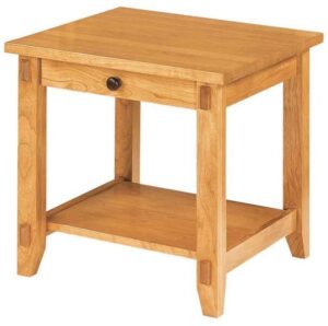 Bungalow Brown Maple End Table