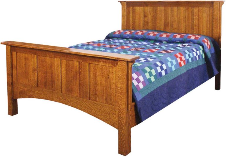 Arts and Crafts Style Quick Ship Queen Bed