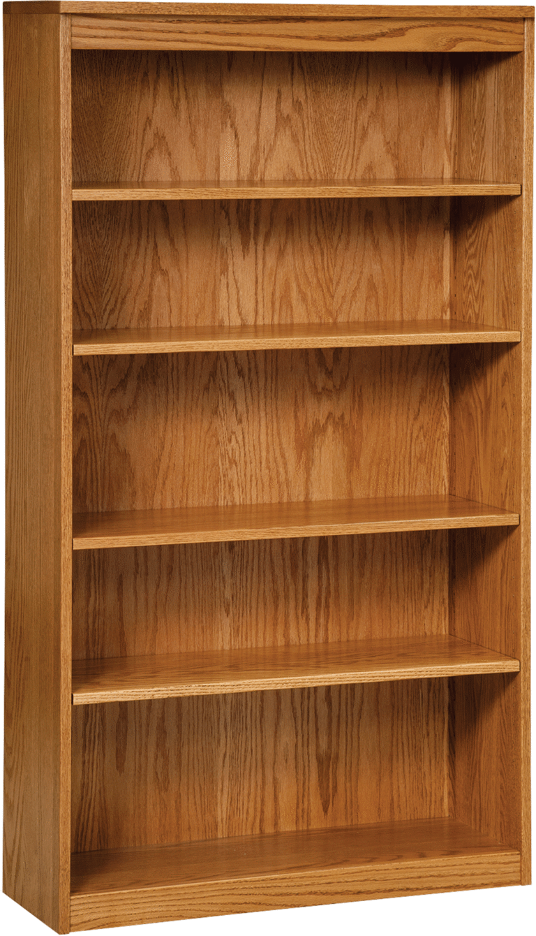 Economy Style 5 Shelf Bookcase - Medium