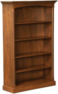 Brown Maple Traditional Bookcase