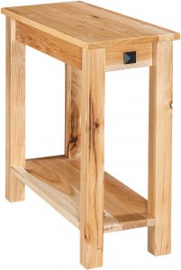 Rustic Hickory Small Carsey End Table