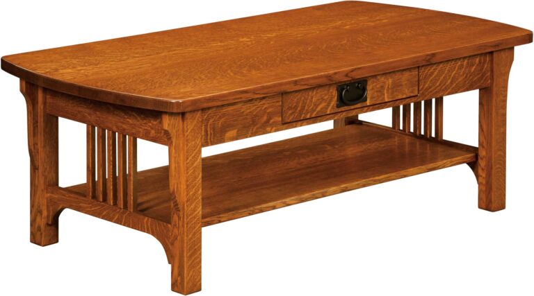Craftsman Mission Style Collection Quick Ship Coffee Table