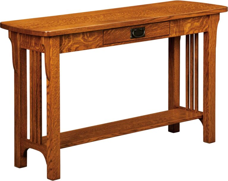 Craftsman Mission Style Collection Quick Ship Sofa Table