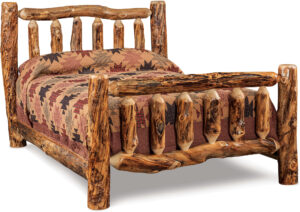 Aspen Queen Log Bed