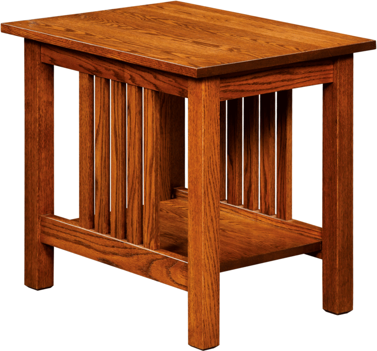 Country Mission Style End Table