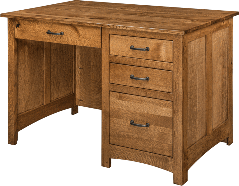 Oakridge Style Single Pedestal Desk
