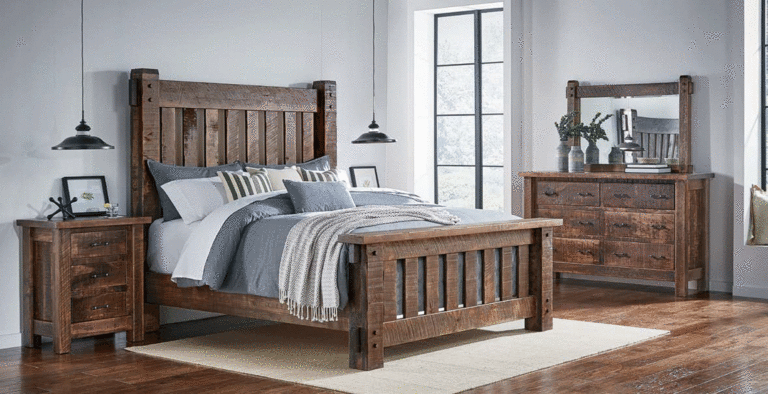 Houston Style Quick Ship King Bed