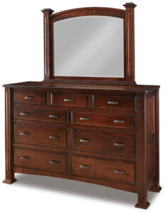 Lexington 9-Drawer Dresser with Mirror