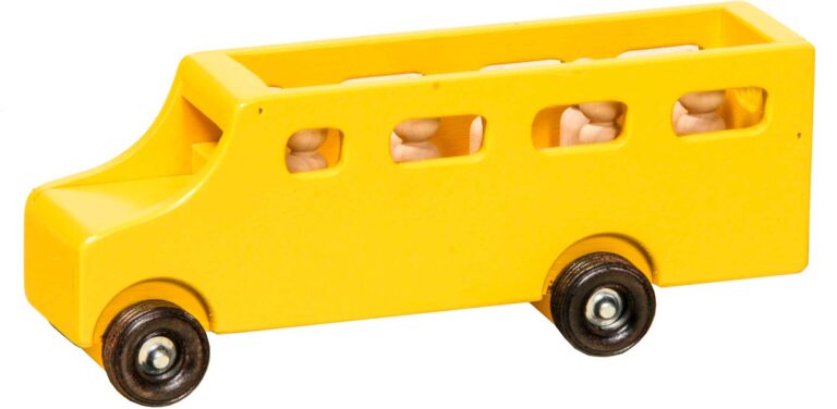 Amish Yellow School Bus