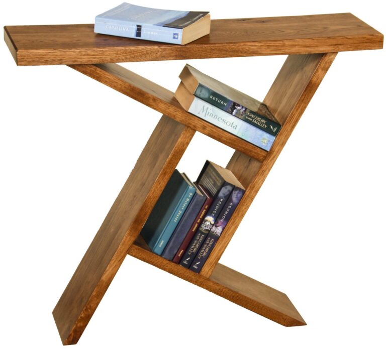 Amish Rustic Hickory Wilson Console Table