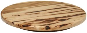Rustic Hickory Lazy Susan