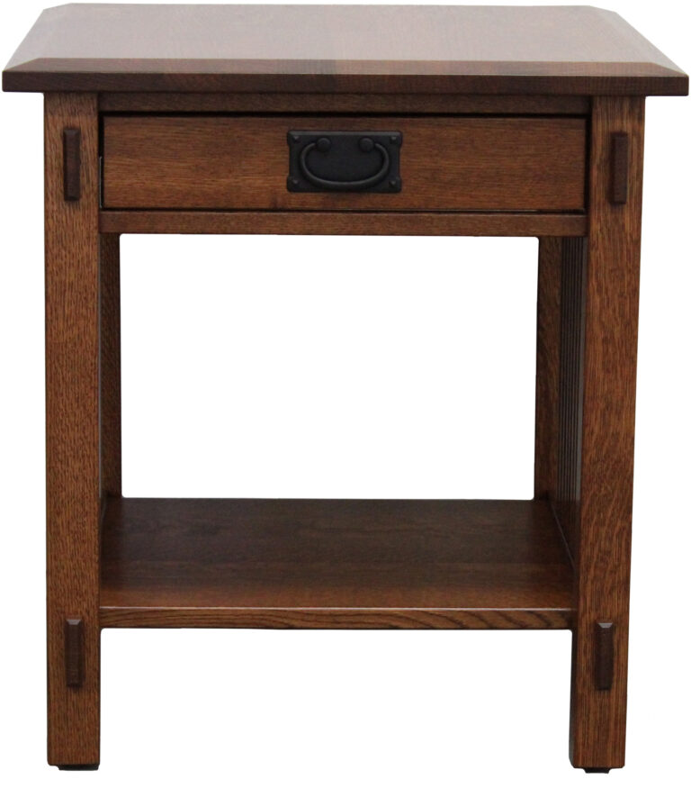 Amish Lux Mission Large End Table