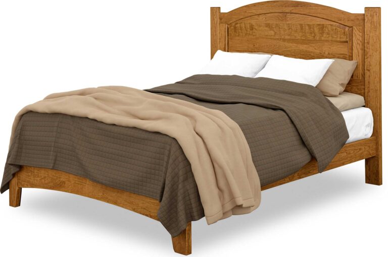 Amish Carlston Queen Bed with Low Footboard