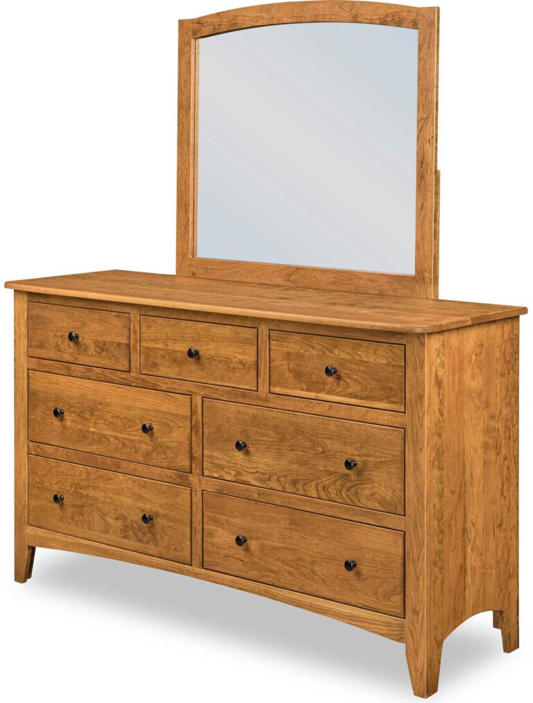 Amish Carlston Dresser with Mirror