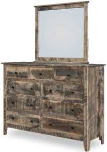 Livingston Large Dresser with Mirror